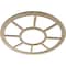 Ekena Millwork Grace Wood Fretwork Pierced Ceiling Medallion, Hickory, 18"OD x 6 1/2"ID x 1/4"T CMWP18X0250GRHI - alternate 4
